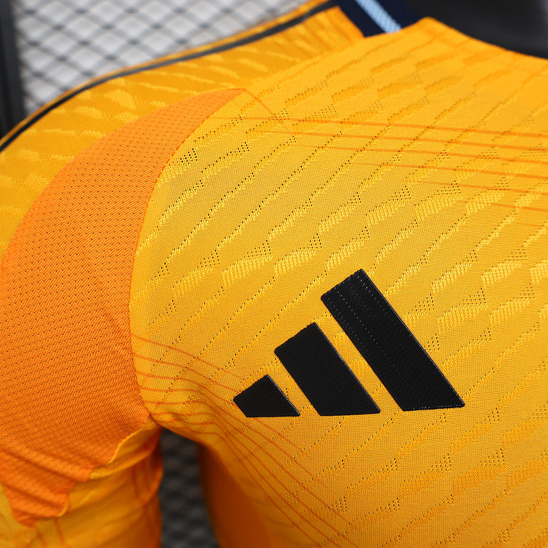 REAL MADRID AWAY ORANGE PLAYER VERSION 2024/2025 tm