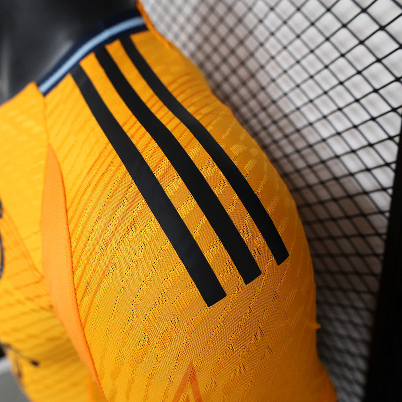 REAL MADRID AWAY ORANGE PLAYER VERSION 2024/2025 tm