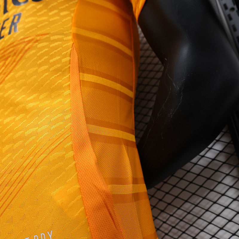 REAL MADRID AWAY ORANGE PLAYER VERSION 2024/2025 tm