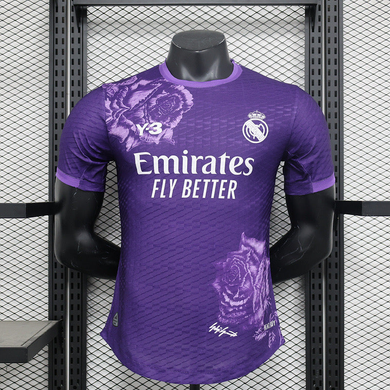 REAL MADRID PURPLE Y-3 PLAYER VERSION 2024/2025 tm