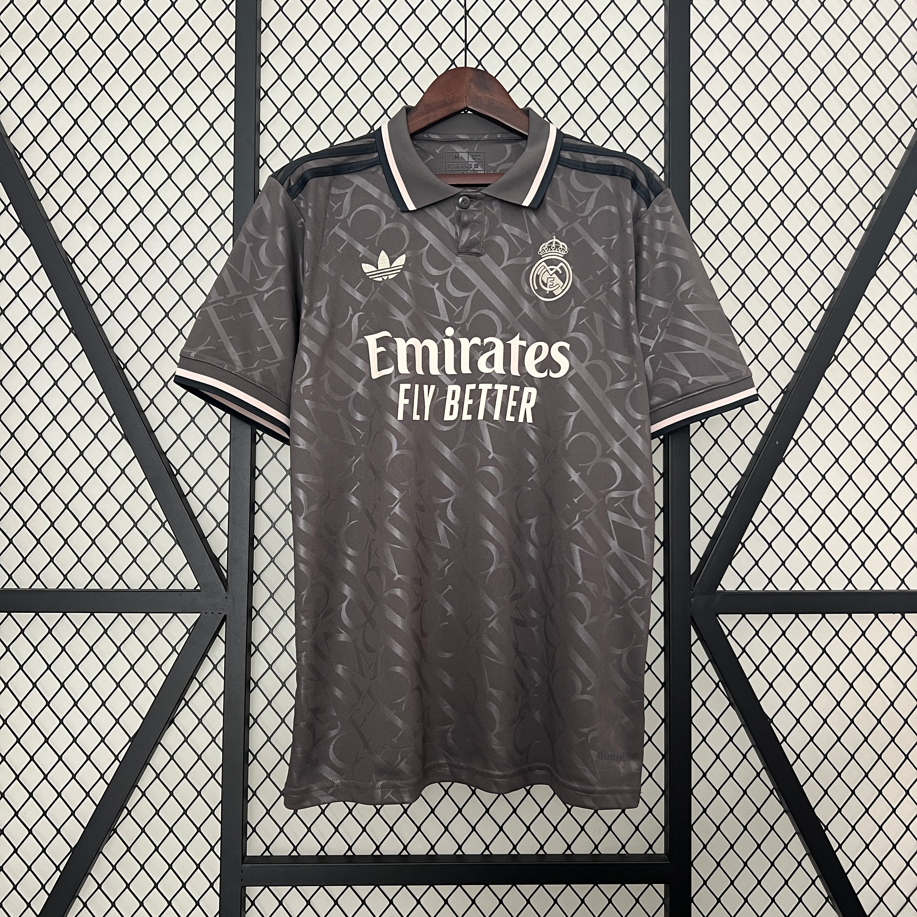 Real Madrid Third Black Jersey fan 2024/2025 tm
