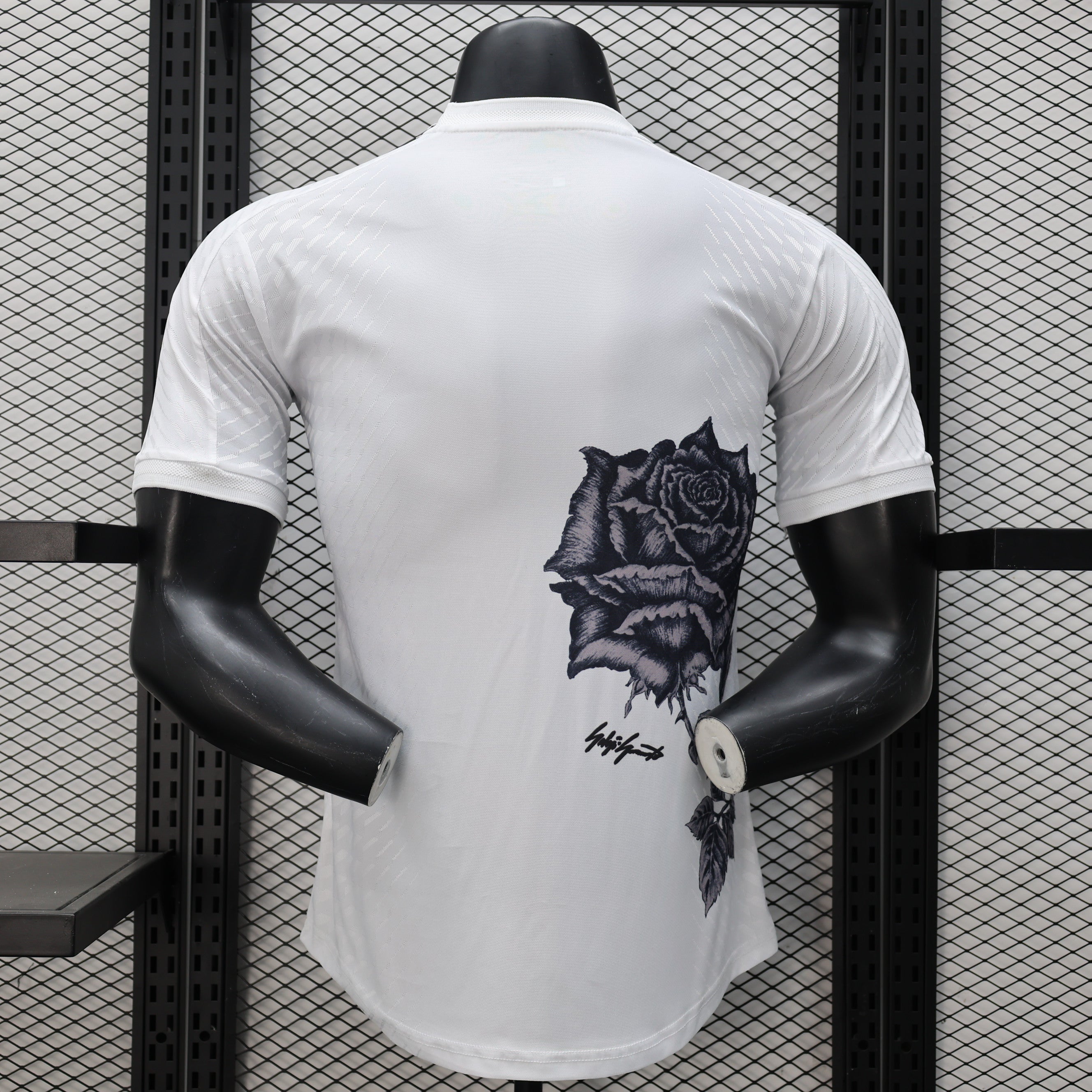 REAL MADRID Y3 WHITE JERSEY PLAYER 2024/2025 tm