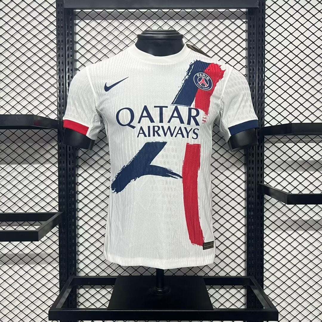 PARIS SAINT-GERMAIN WHITE AWAY PLAYER VERSION 2024/2025 tm