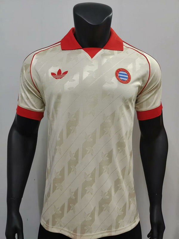 Bayern white Retro Model Player version jersey 2024/2025 tm