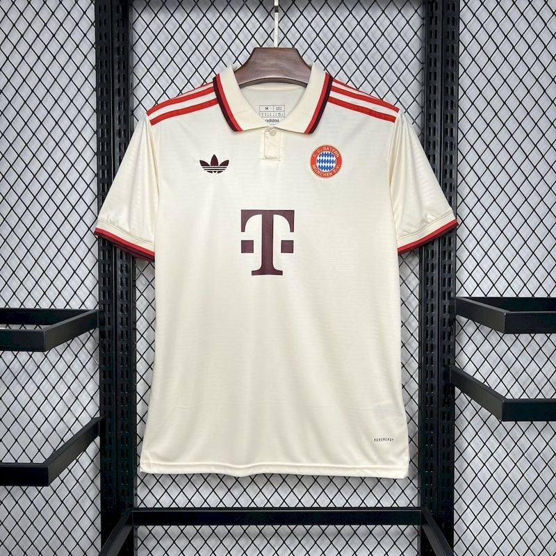 Bayern Third Away White fan Jersey 2024/2025 tm