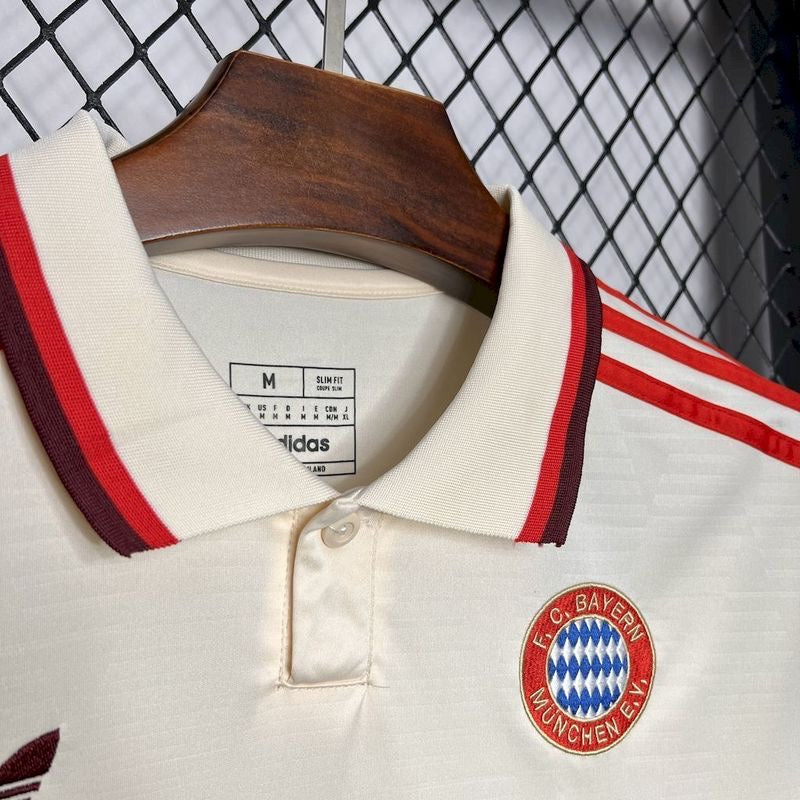 Bayern Third Away White fan Jersey 2024/2025 tm