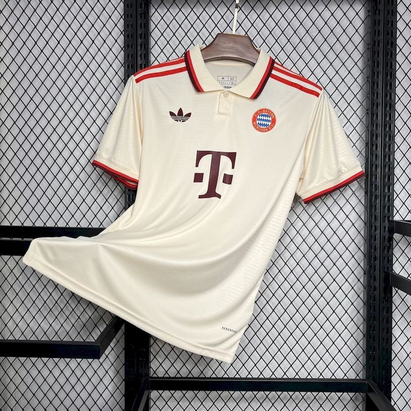 Bayern Third Away White fan Jersey 2024/2025 tm