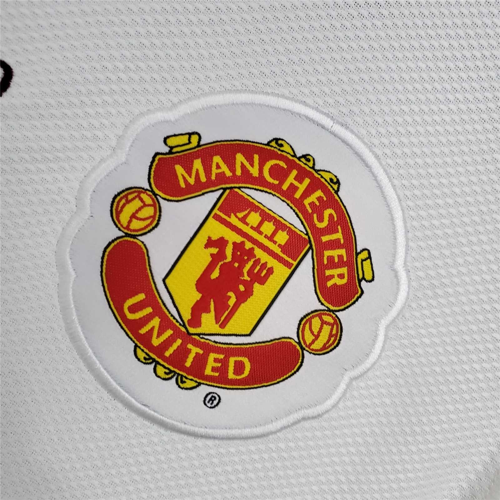 MANCHESTER UNITED AWAY WHITE RETRO  2008/2009 tm