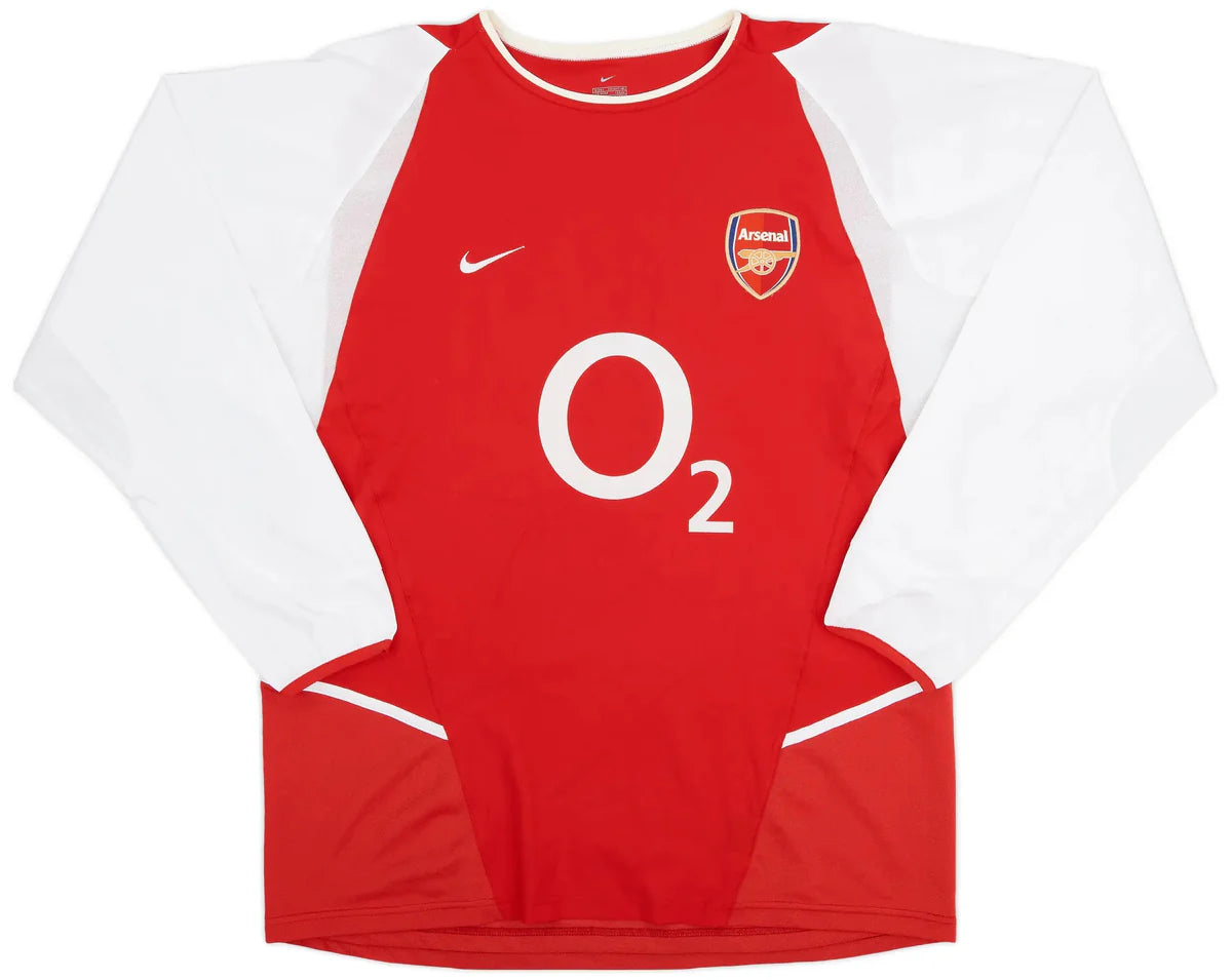 Arsenal 2002/04 Home Long Sleeve