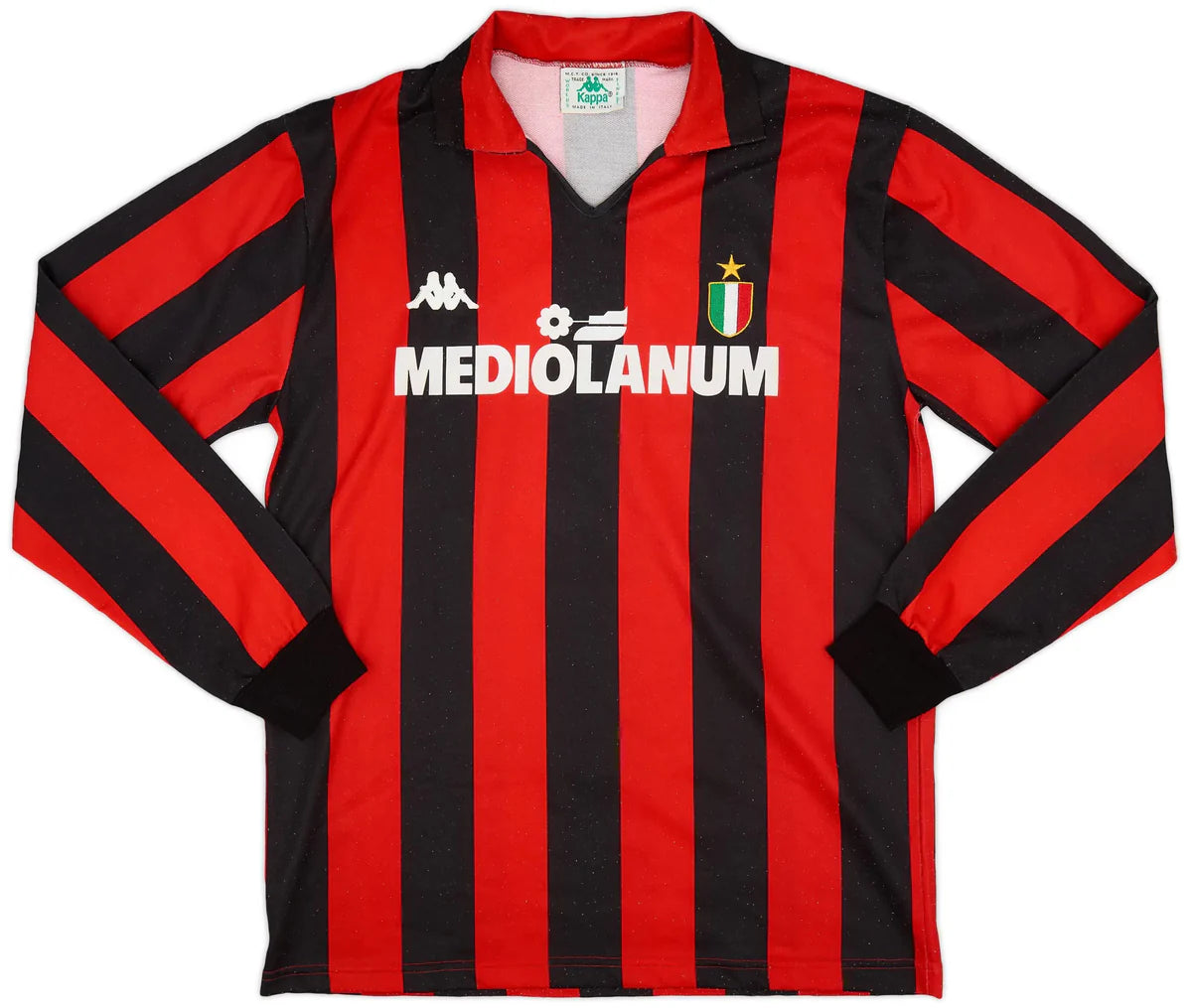 AC Milan 1988/89 Home Long Sleeve