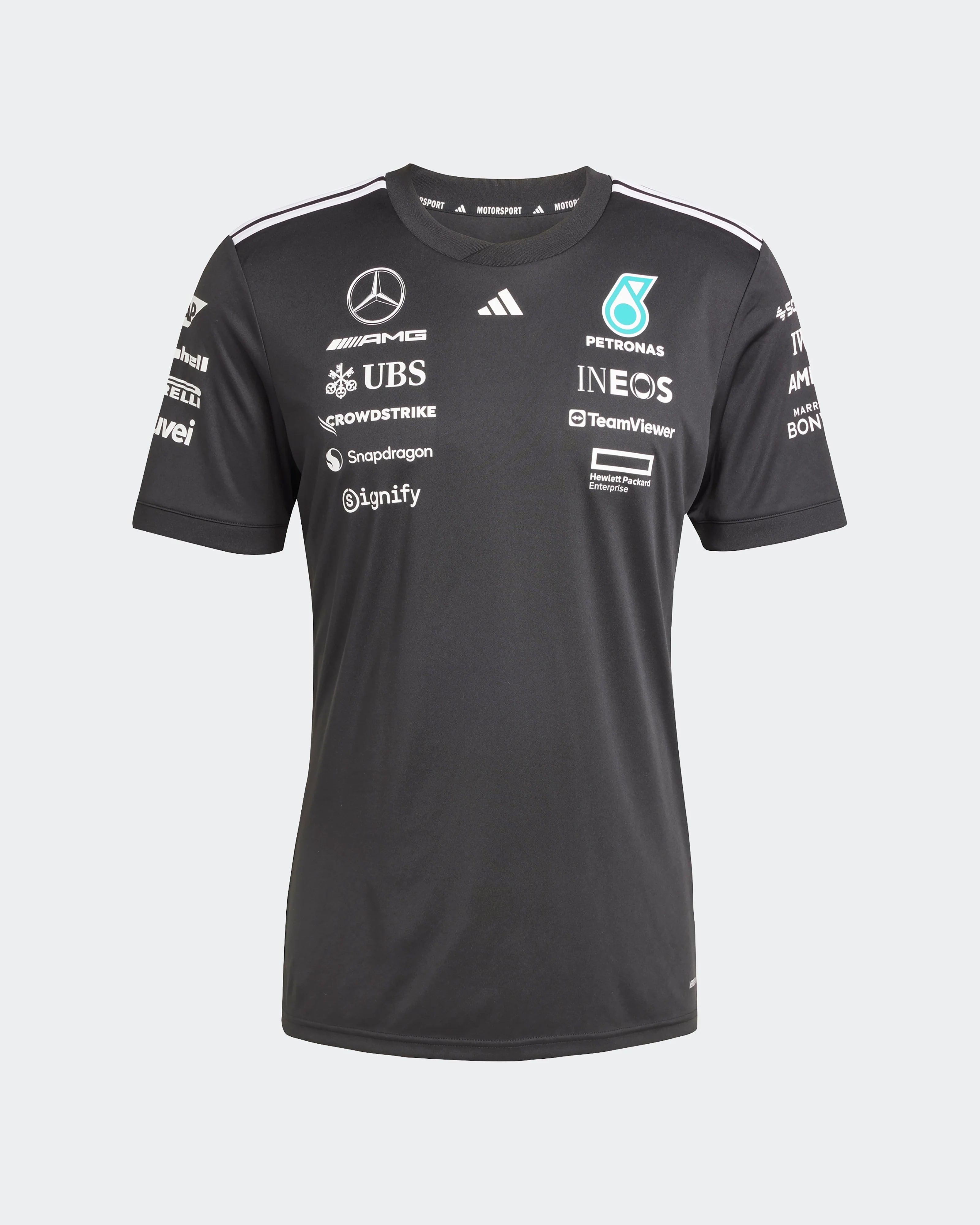 Mercedes AMG Petronas adidas F1 2025 Team Driver T-Shirt TM