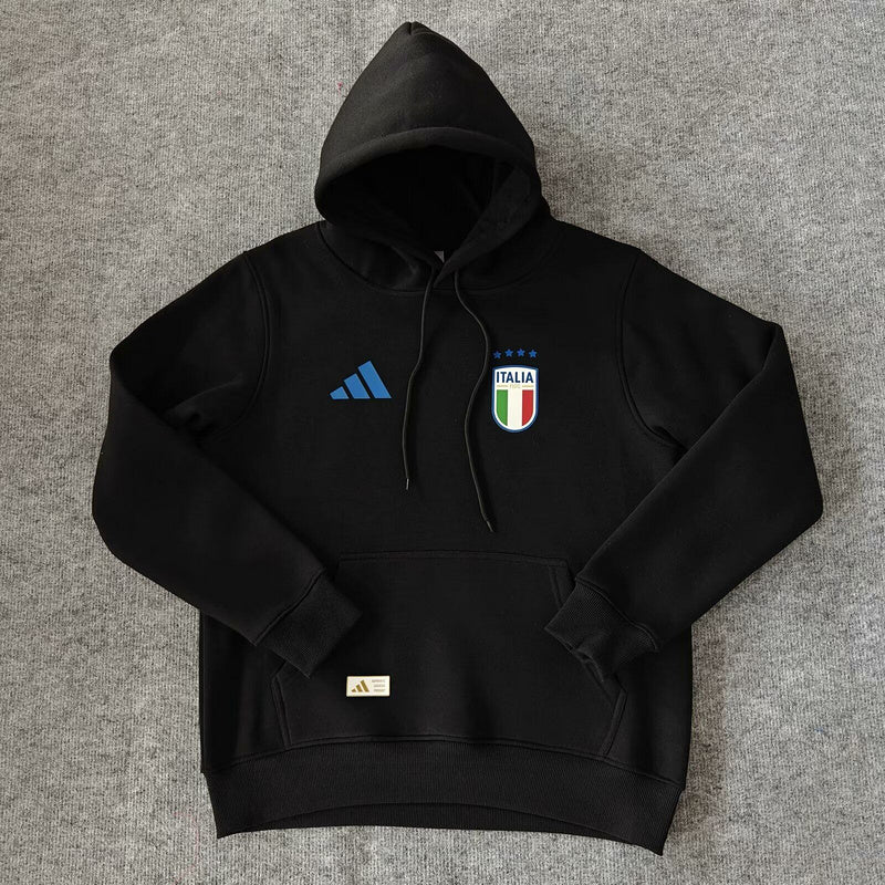 24-25 Italy Black Hoodie