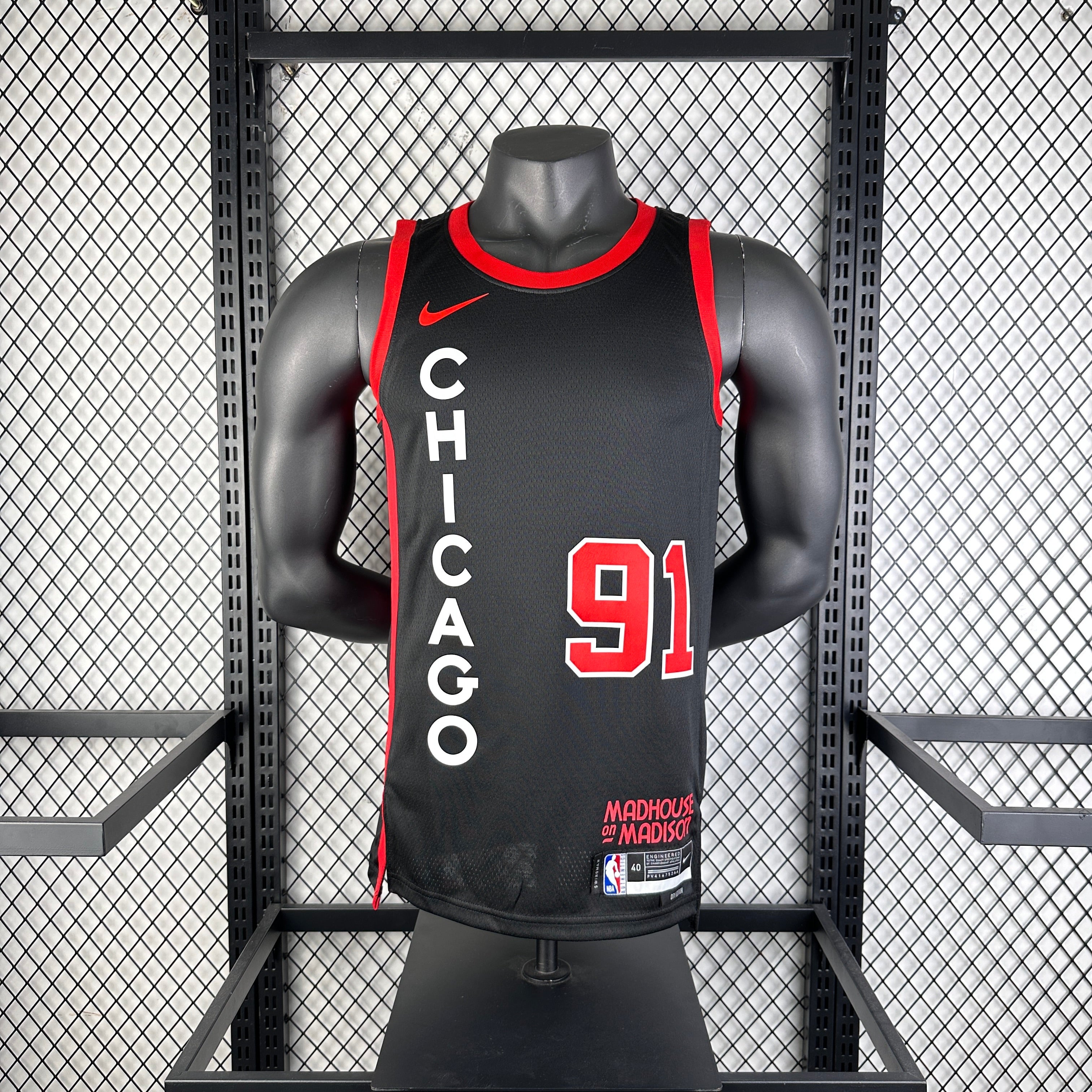 2024 Chicago Bulls RODMAN 91 City NBA edition