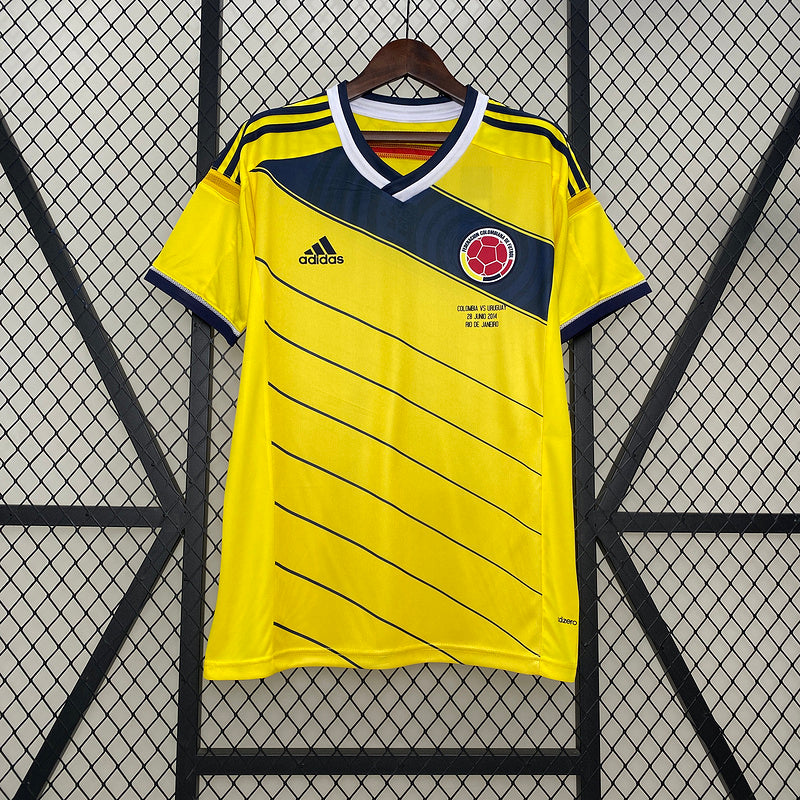 2014 Colombia home retro jersey tm