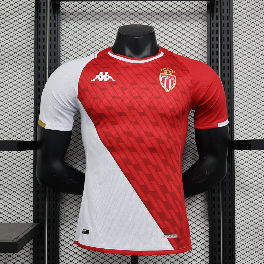 23-24 AS Monaco Home Player Jersey tm