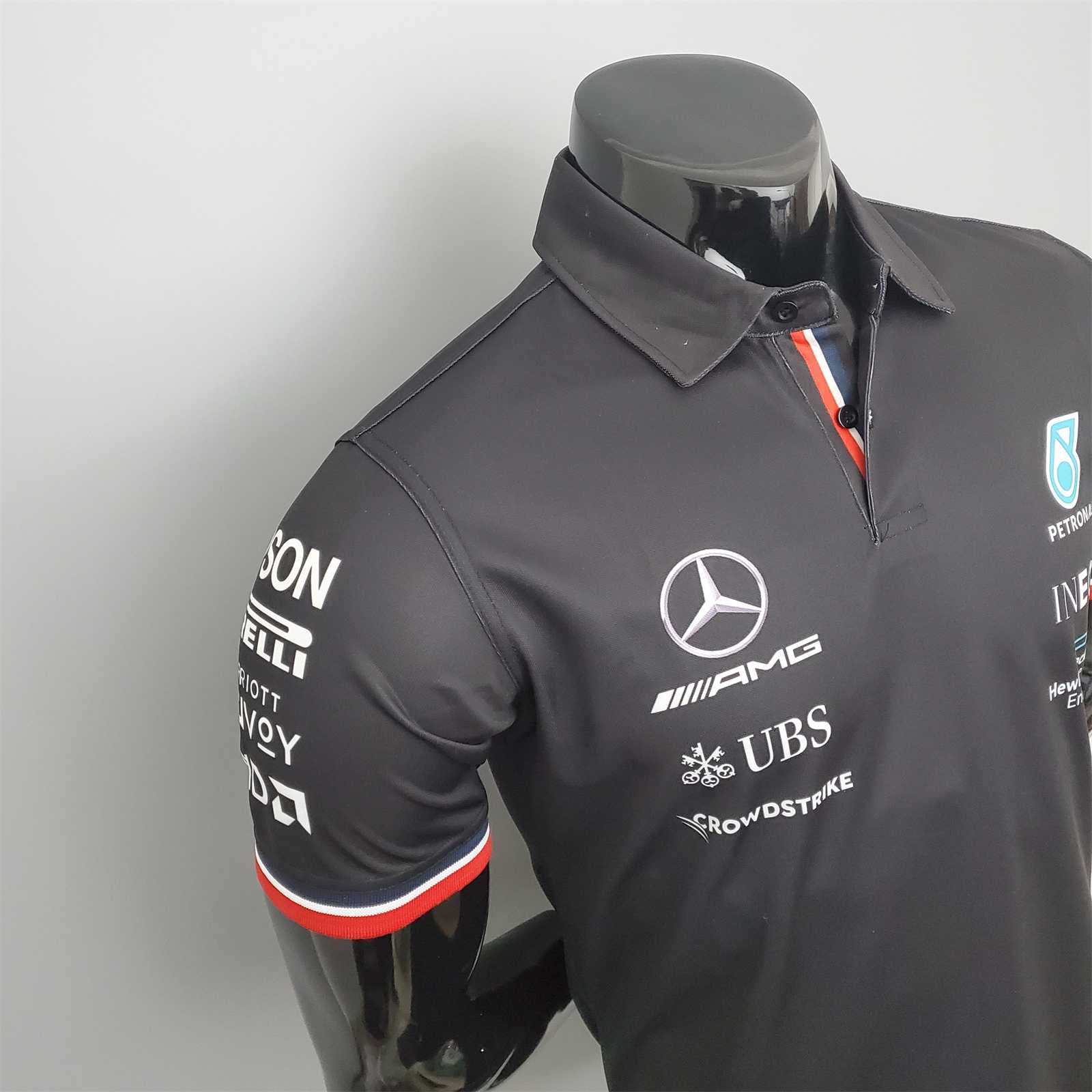 Formula One racing suit; Mercedes POLO Black (MERCEDES)