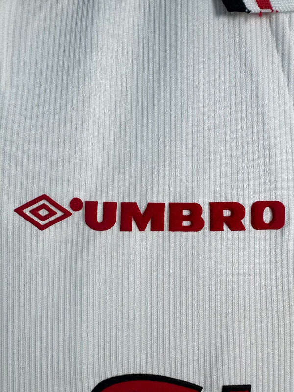 98-99 MANCHESTER UNITED white retro jersey tm