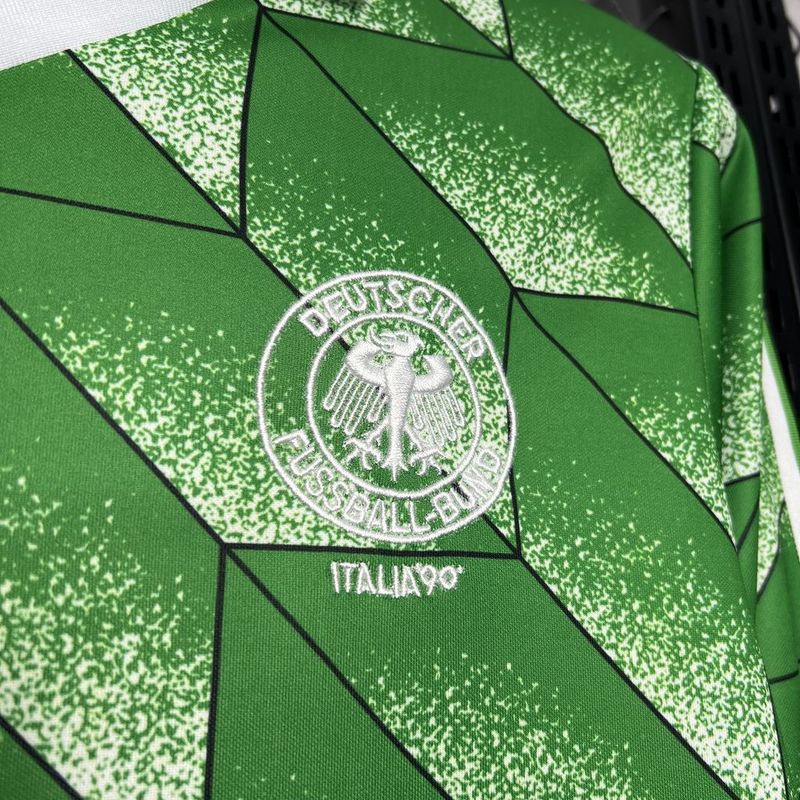 1990 Germany away long sleeve retro jersey tm