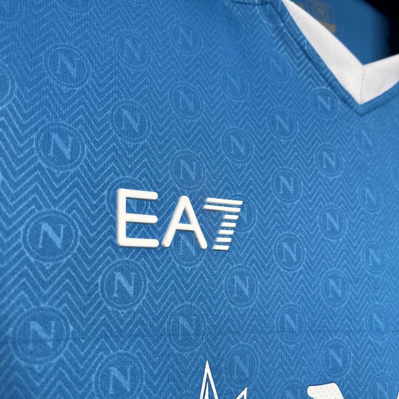 24-25 Napoli home soccer jersey
