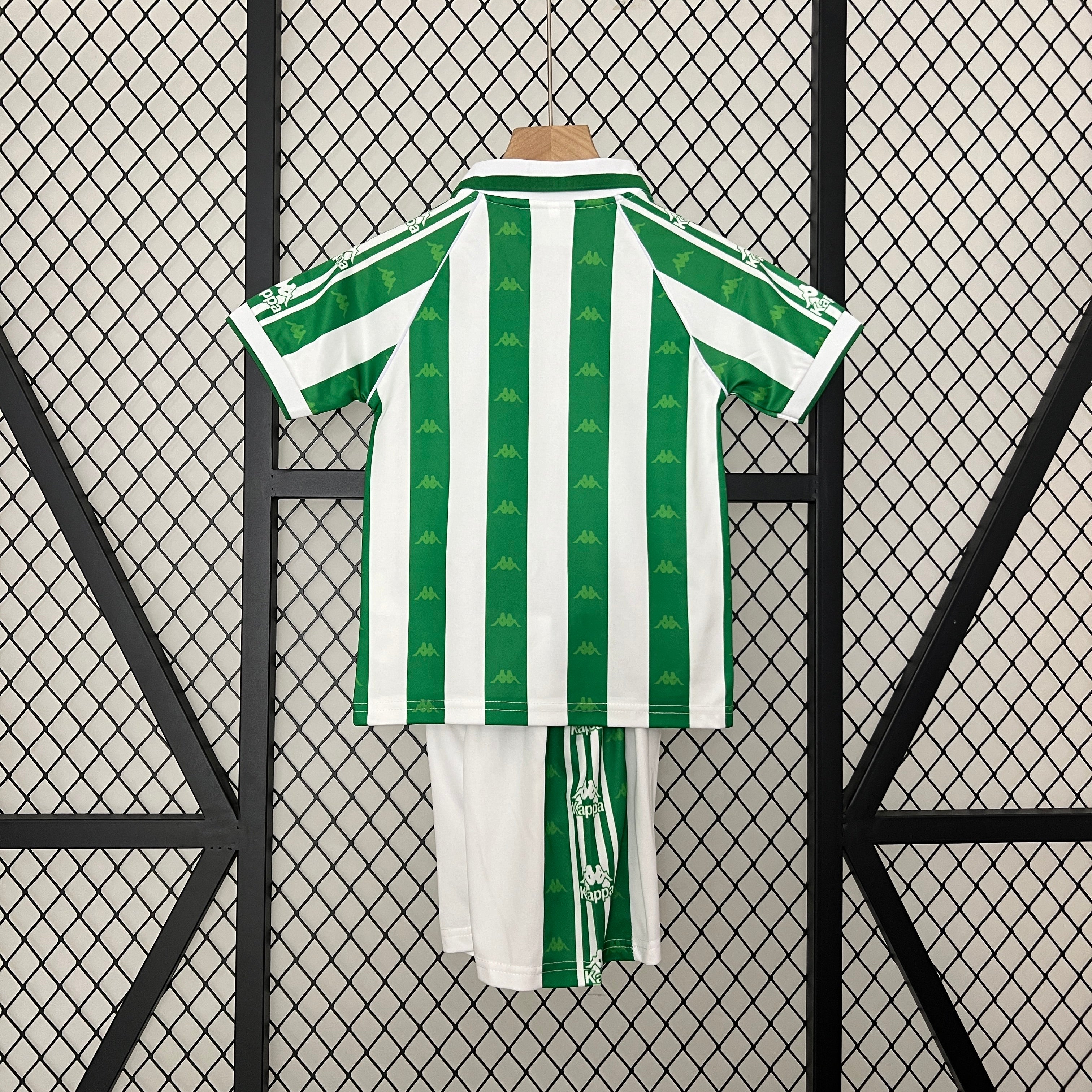 95-97 Real Betis home retro kids set tm
