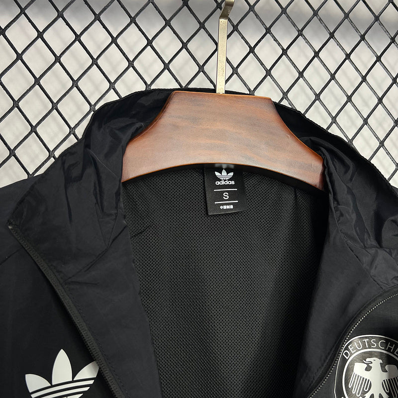 Germany black windbreaker 2024 JK