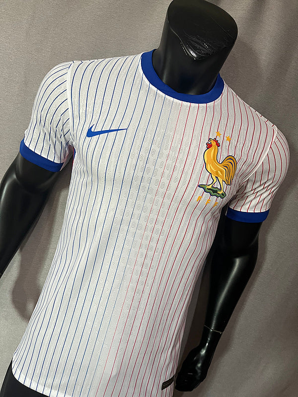 2024 France away white player version jersey tm