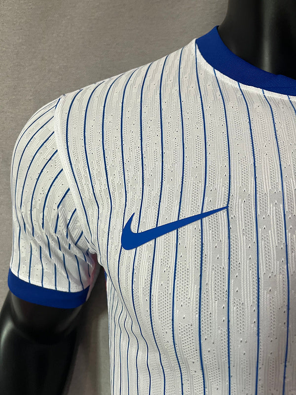 2024 France away white player version jersey tm