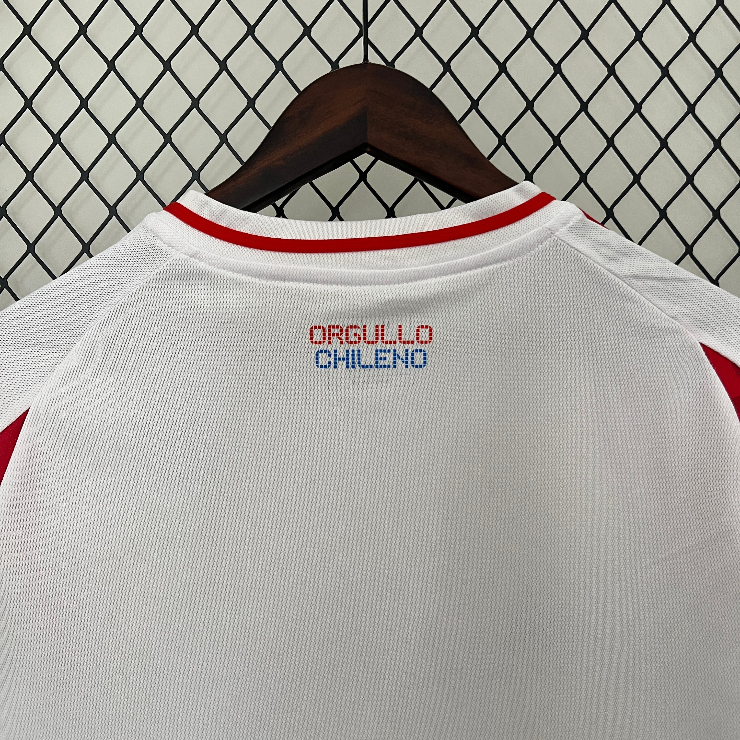 2024 Chile away white woman jersey