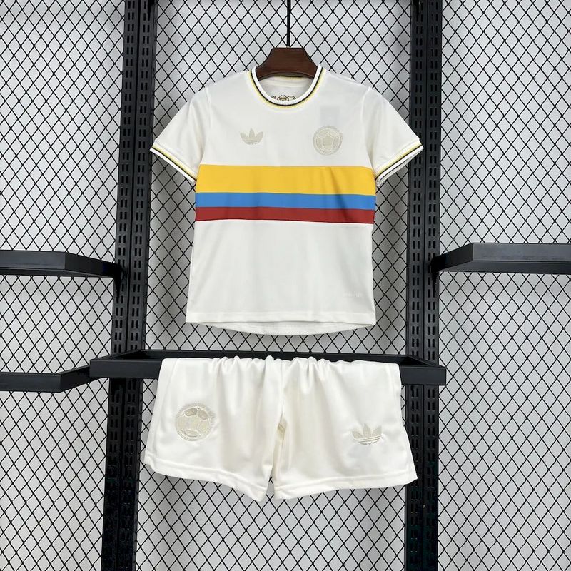 Colombia 100th white kid kit