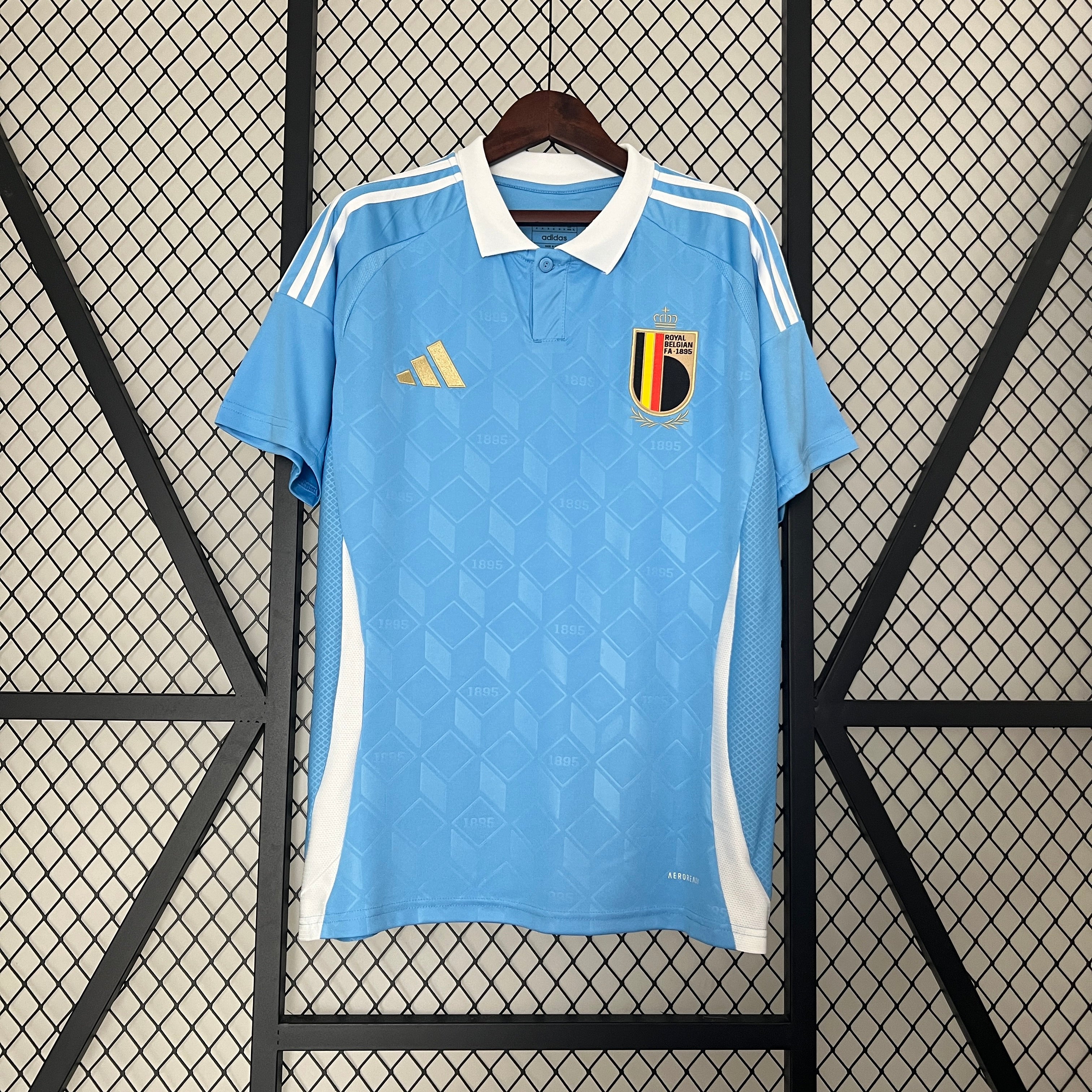 2024 Belgium away blue jersey