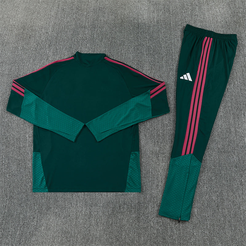 26-27 Season Real Madrid Dark-Green Color Football Sweater Set