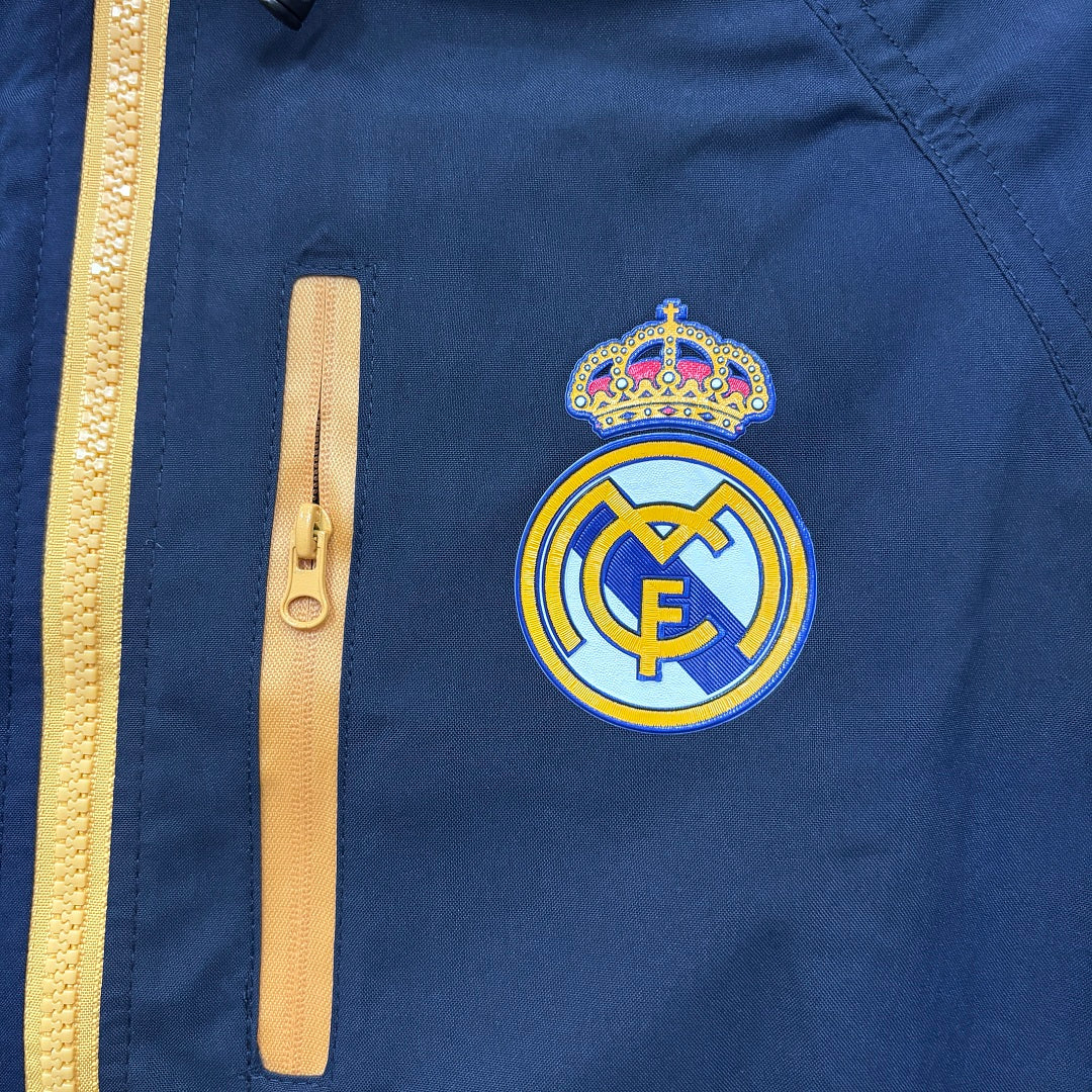 Real Madrid 2026/27 Dark Blue windbreaker