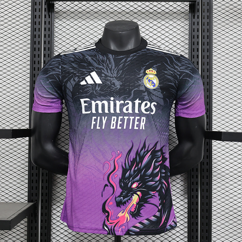 24-25 R MAD black and purple Dragon player version jersey tm