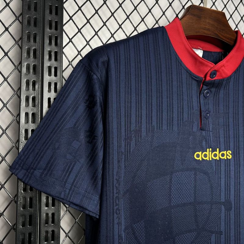 1996 Spain away retro jersey tm