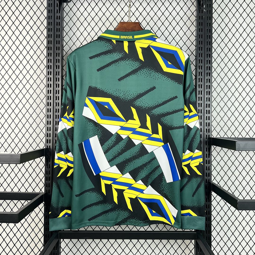 Retro Brazil 1994 Goalkeeper Long Sleeve