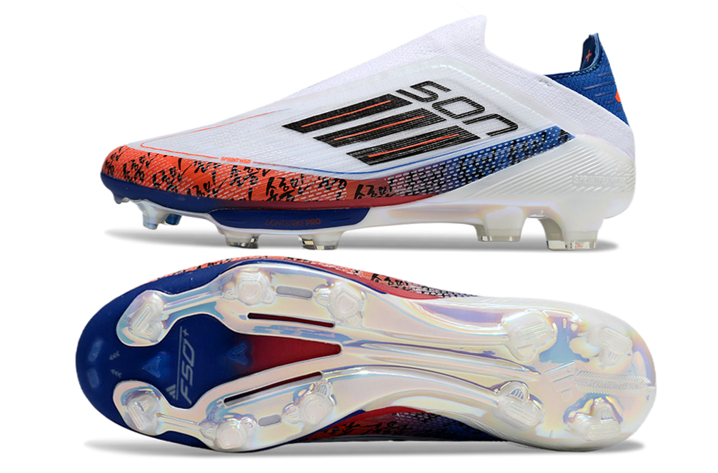 Adidas F50 football shoes TF broken nails Adidas F50 LACELESS