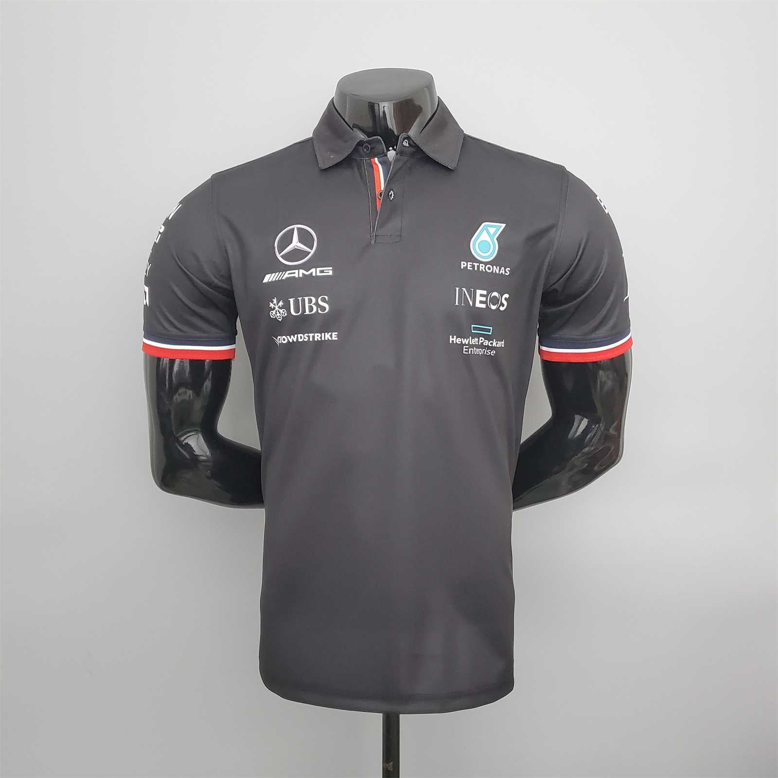 Formula One racing suit; Mercedes POLO Black (MERCEDES)