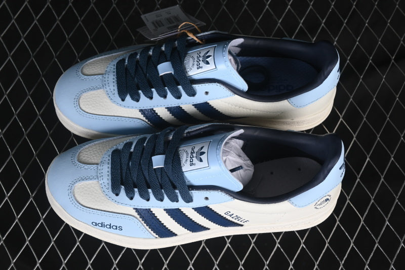 ORIGINALS GAZELLE INDOOR LOW-TOP SNEAKERS BLUE/WHITE