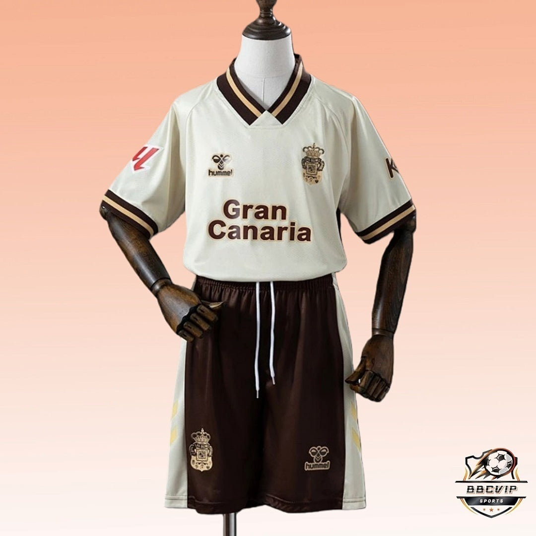 Las Palmas 2025/26 Third Away Kids set soccer jerseys