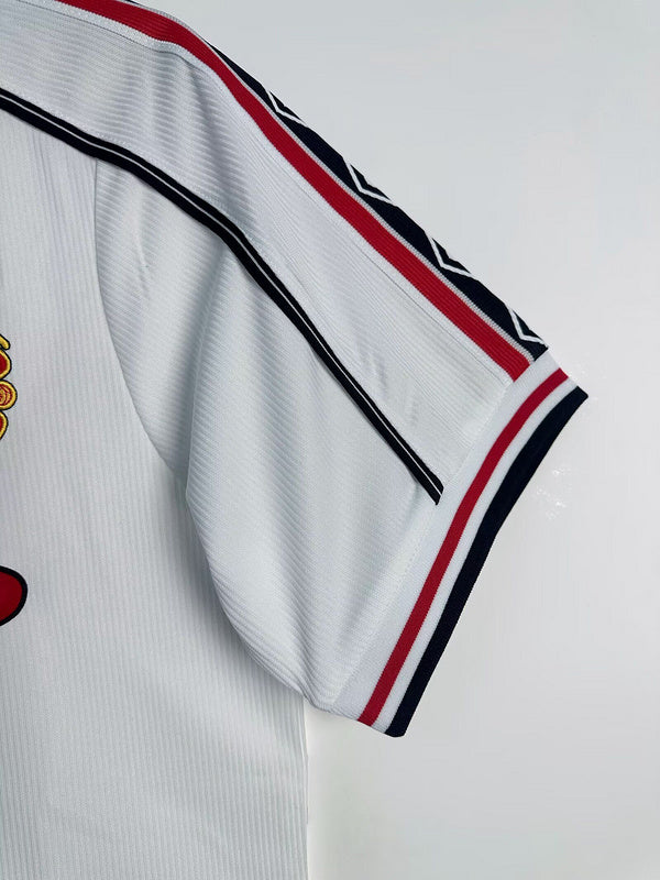 98-99 MANCHESTER UNITED white retro jersey tm