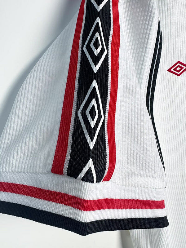 98-99 MANCHESTER UNITED white retro jersey tm