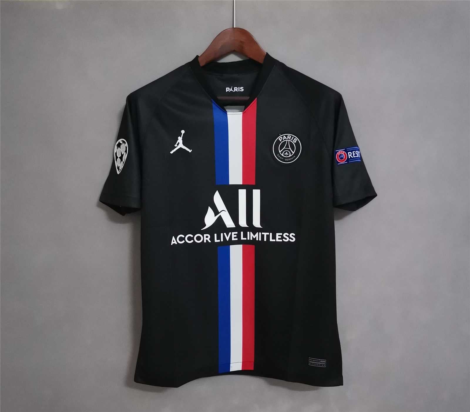 19-20 PSG fourth away black