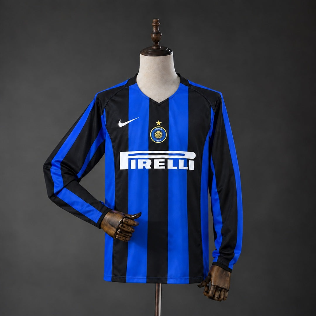 Retro Inter Milan 2004/05 Home Long Sleeve