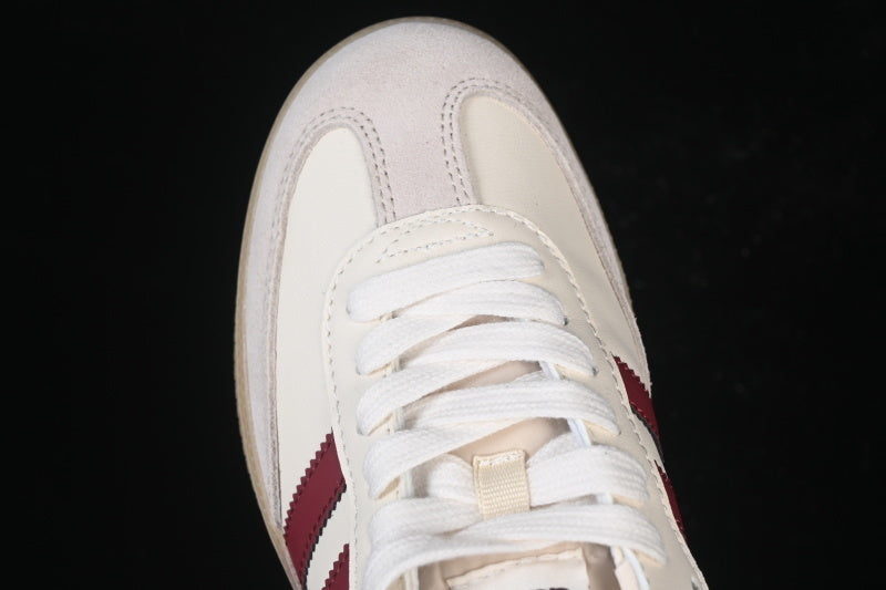 SAMBA CLOVER CASUAL BOARD SHOES RED/WHITE