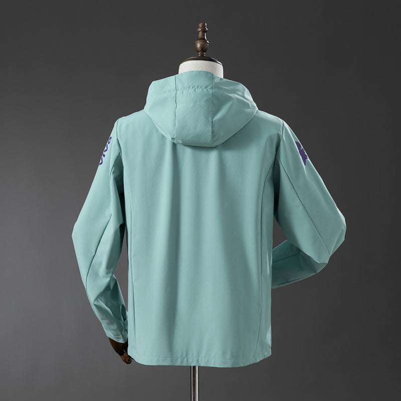 Brazil Mint Green Hooded Jacket