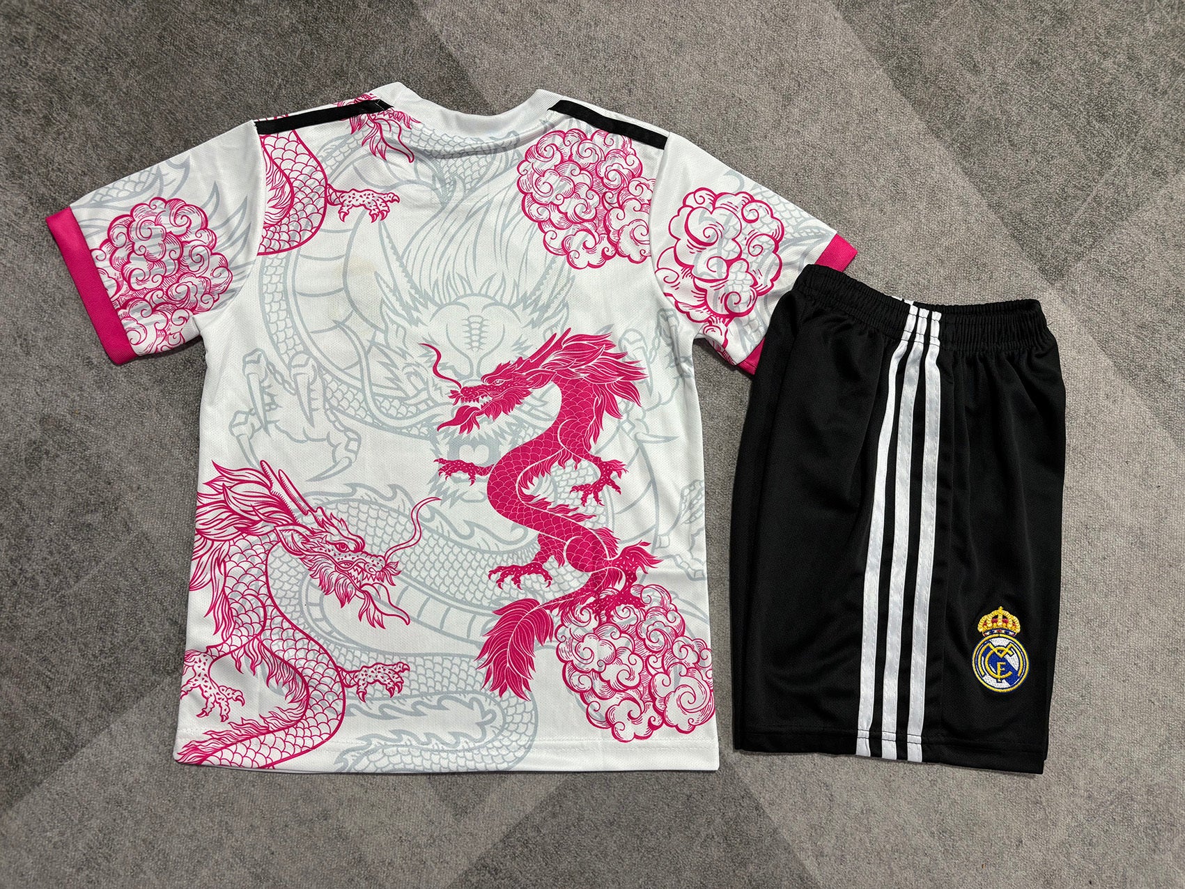 Real Madrid White and Pink Dragon Special Edition