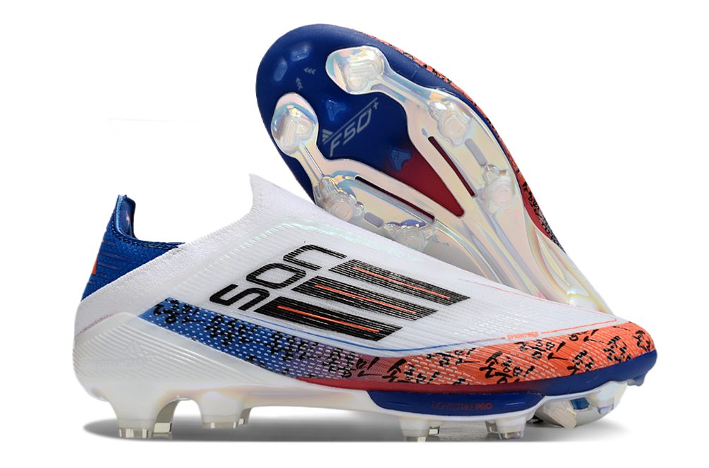 Adidas F50 football shoes TF broken nails Adidas F50 LACELESS
