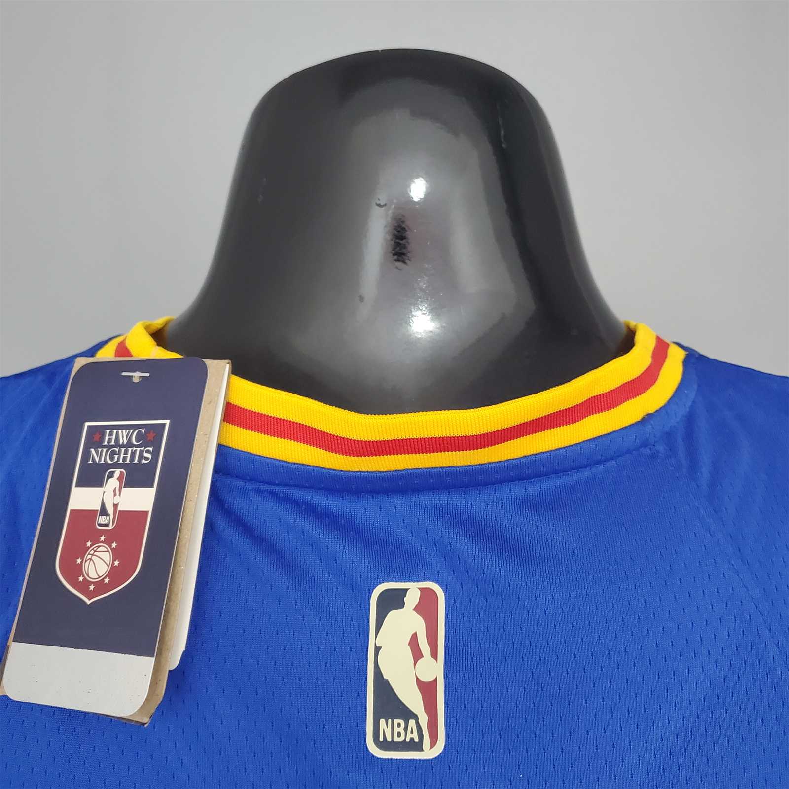 WIGGINS#22 75th Anniversary Warriors Blue