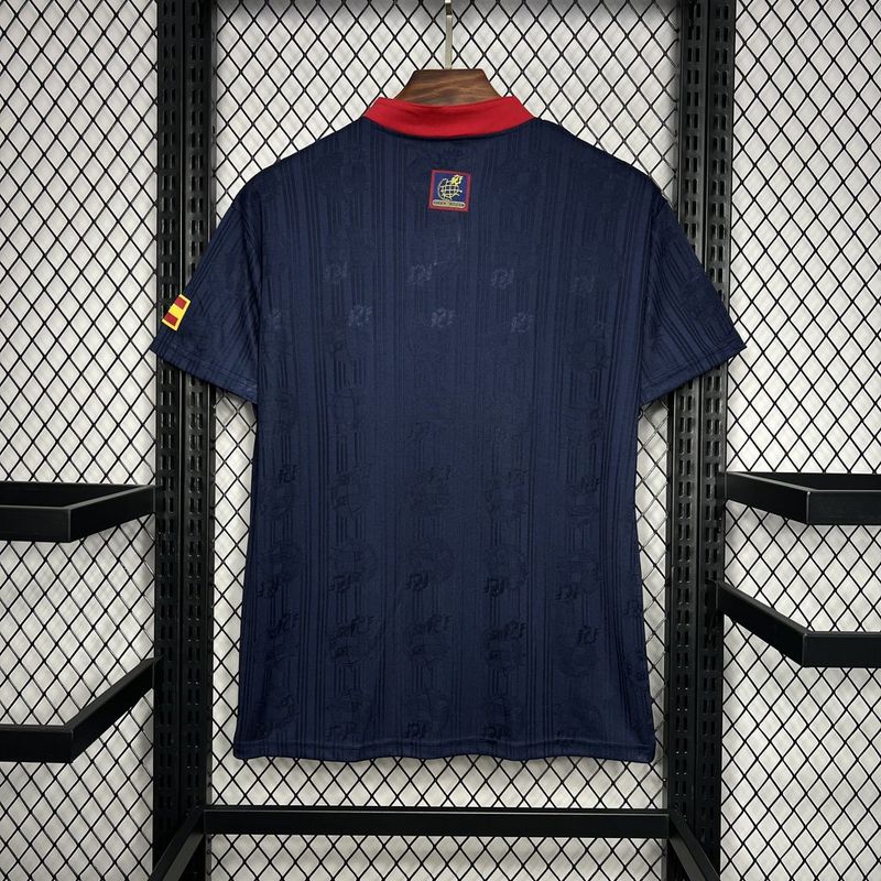 1996 Spain away retro jersey tm