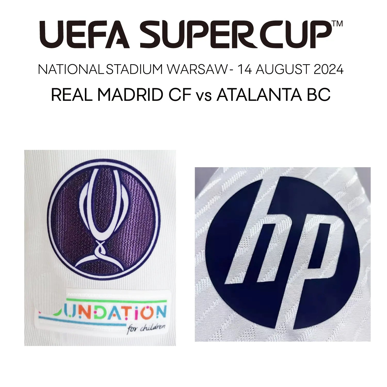 UEFA SUPER CUP 2024 PATCHES
